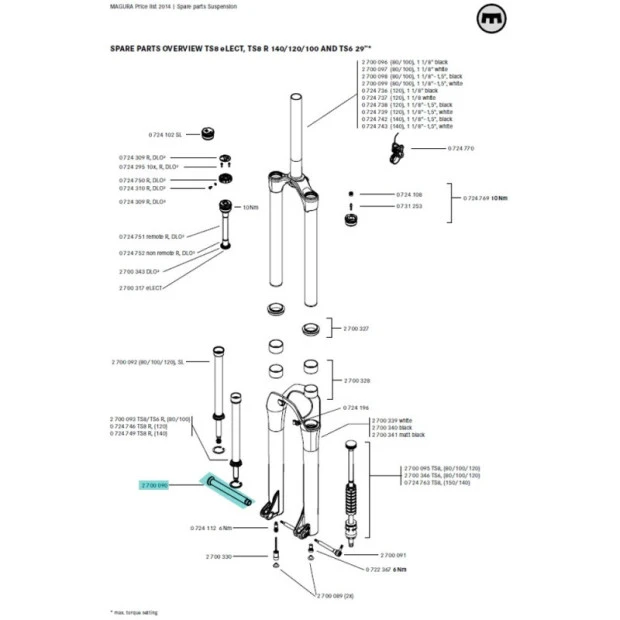 Axe 15 Mm Fourche Magura - 2700090 3 Axe 15 Mm Fourche Magura - 2700090