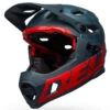 Casque Bell Super DH MIPS Bleu/Rouge -Accessoires De Vélo casque bell super dh mips bleu cramoisi