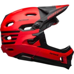 Casque Bell Super DH MIPS Rouge/Noir FastHouse -Accessoires De Vélo casque bell super dh mips rouge noir fasthouse 3