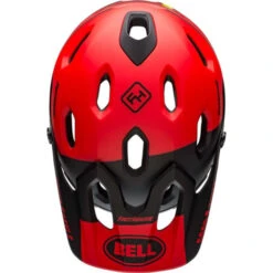 Casque Bell Super DH MIPS Rouge/Noir FastHouse -Accessoires De Vélo casque bell super dh mips rouge noir fasthouse 6