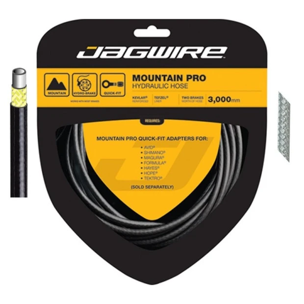 Durite Frein Jagwire Mountain Pro Hydraulic Hose HBK408 - Argent 3 Durite Frein Jagwire Mountain Pro Hydraulic Hose HBK408 - Argent