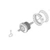 Ecrou Borgne Moyeu Axe Plein Shimano (x 1) 1 Ecrou Borgne Moyeu Axe Plein Shimano (x 1) -Accessoires De Vélo ecrou borgne moyeu dynamo shimano x 1