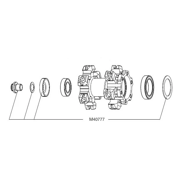 Kit Mavic Lefty Disc - M40777 3 Kit Mavic Lefty Disc - M40777