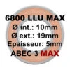 Roulement Enduro Bearing 6800 LLU Max - 10 X 19 X 5 2 Roulement Enduro Bearing 6800 LLU Max - 10 X 19 X 5 -Accessoires De Vélo roulement enduro bearing 6800 llu max 10 x 19 x 5