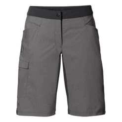 Short Femme Avec Insert Vaude Tremalzo II Noir -Accessoires De Vélo short femme avec insert vaude tremalzo ii noir 2